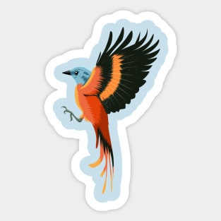 Fly bird Sticker